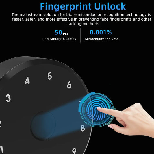 RAYKUBE FPT1 Tuya BLE Fingerprint Keypad Lock