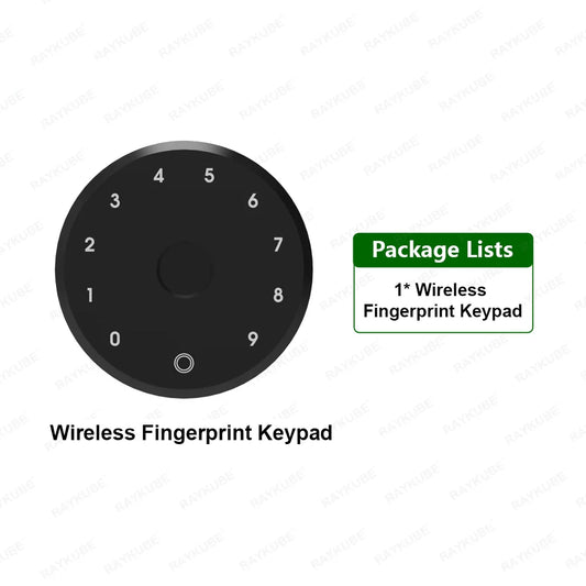 RAYKUBE FPT1 Tuya BLE Fingerprint Keypad Lock