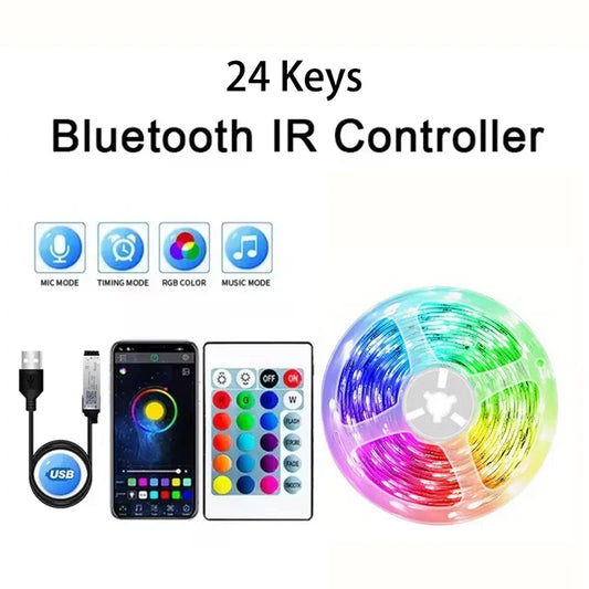 USB RGB LED Strip Lights