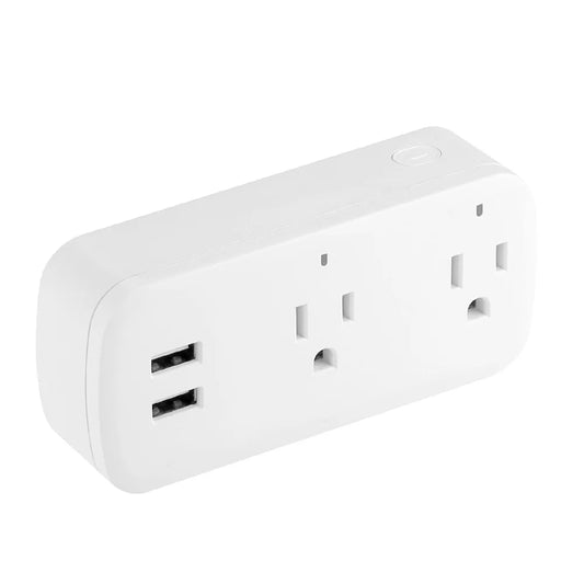 Smart Socket WiFi Power Strip with 4 Plugs & 4 USB Ports