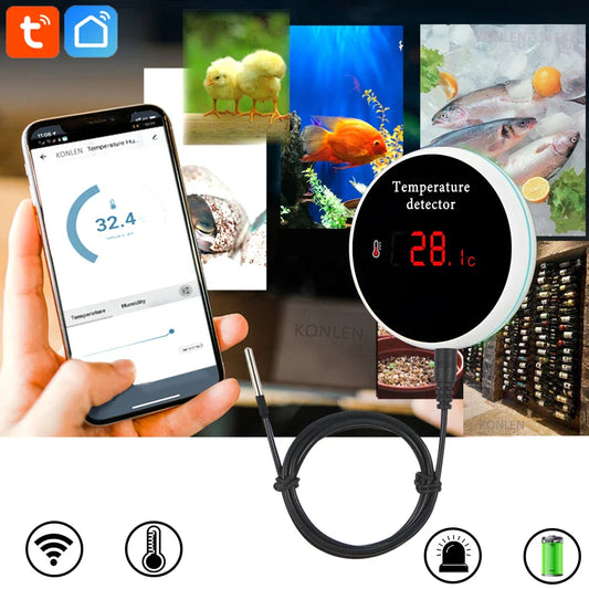 KONLEN Tuya Wifi Temperature Sensor