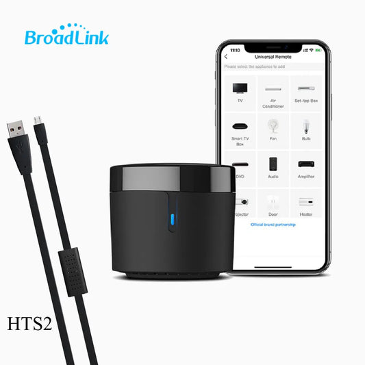 Broadlink RM4 MINI + HTS2 IR Remote Controller