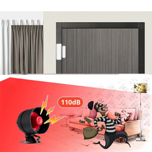 Tuya WiFi Siren Alarm System