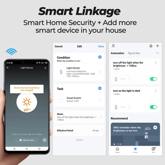 Tuya ZigBee/WiFi Light Sensor