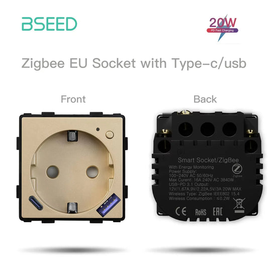 BSEED Zigbee Smart Plug