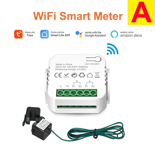 Tuya WiFi Digital Energy Smart Meter