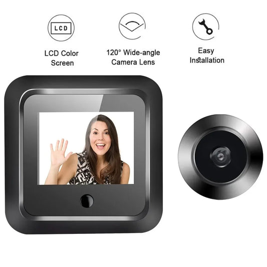 HD 2.4-Inch Smart Digital Door Viewer Camera