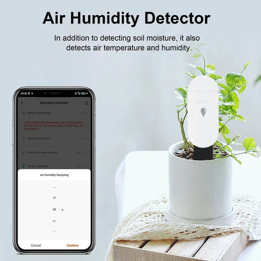 Tuya ZigBee Temperature & Humidity Soil Moisture Detector