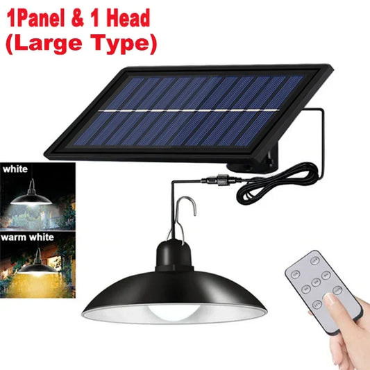 Solar Pendant Light Outdoor LED Lamp