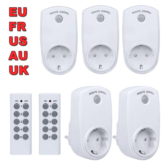 Wireless Smart Remote Control Socket Plug