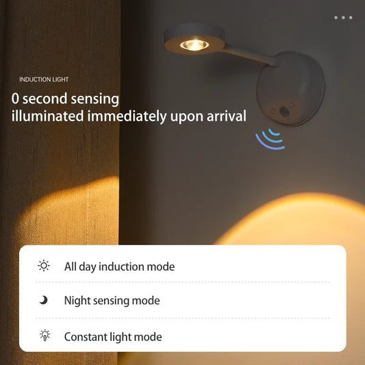 Motion Sensor Wireless Wall Lamp