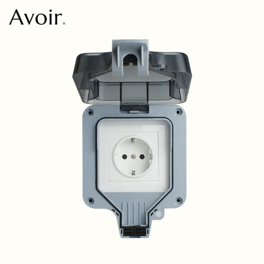 Avoir IP66 Waterproof & Dustproof Electrical Socket