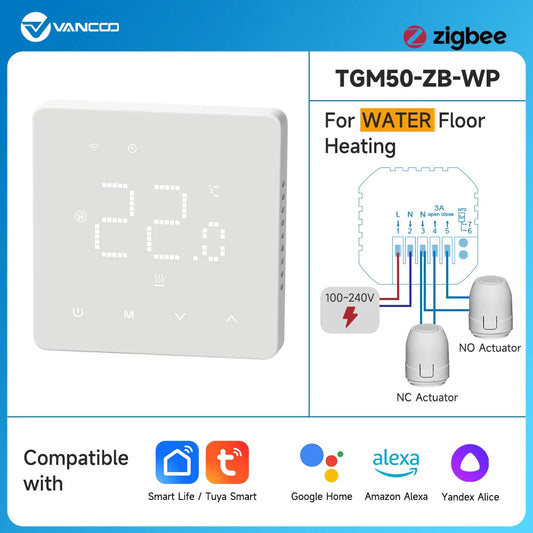ZigBee Thermostat Tuya WiFi Room Temperature Controller