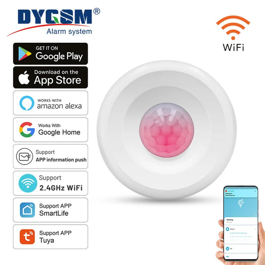 Tuya WiFi Smart PIR Motion Detection Sensor