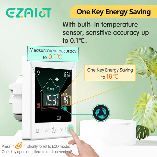 Floor Heating Thermostat Tuya WiFi