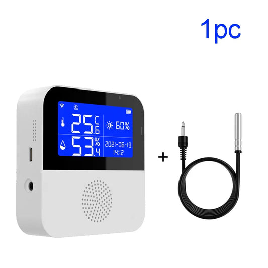 Haozee Tuya Smart WiFi Temperature and Humidity Sensor