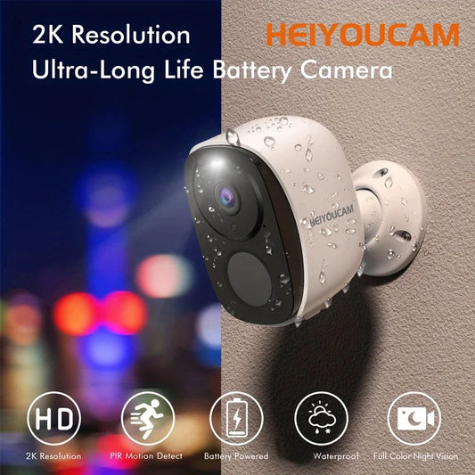 2K 3MP Wireless Outdoor Security Camera