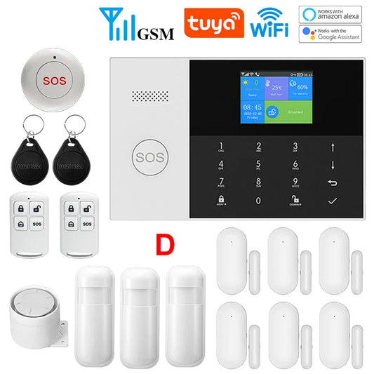YAOSHENG PG105 Tuya Smart Home Alarm System