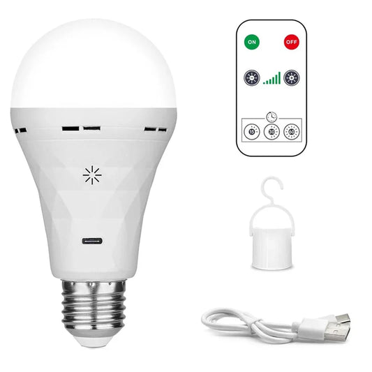 USB Rechargeable LED Bulb E27