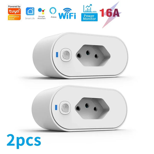 Melery Brazil Tuya WiFi Smart Plug Socket