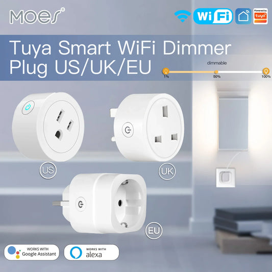 MOES WiFi Smart Power Socket Plug