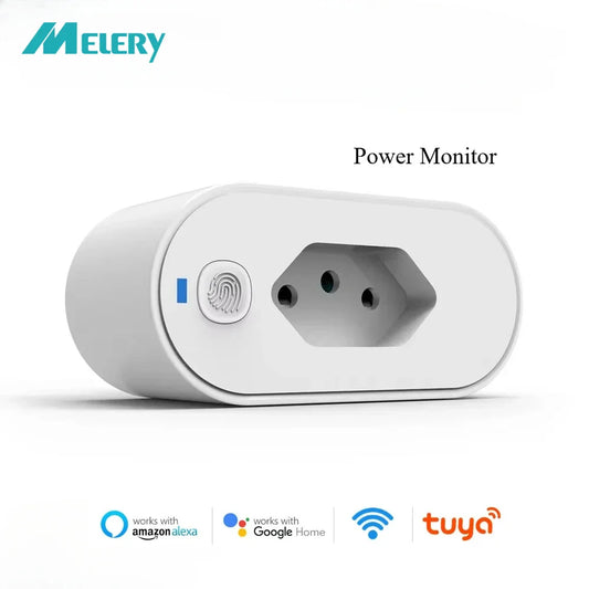 Melery Brazil Tuya WiFi Smart Plug Socket