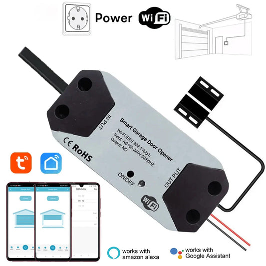 WiFi Smart Garage Door Opener Controller