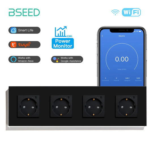 BSEED WiFi Smart Wall Socket EU