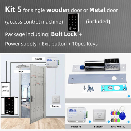 5YOA WiFi Tuya Door Access Control System