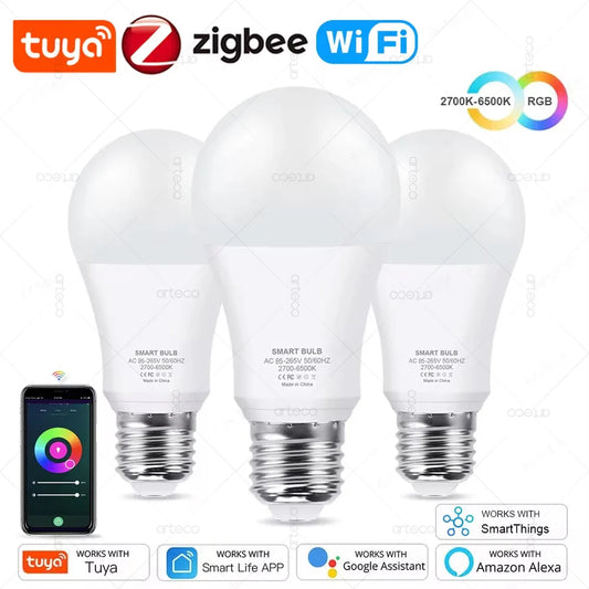 Tuya E27 ZigBee Smart LED Bulb