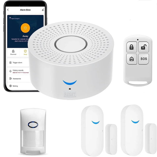 Tuya WiFi Smart Security Alarm System 433MHz