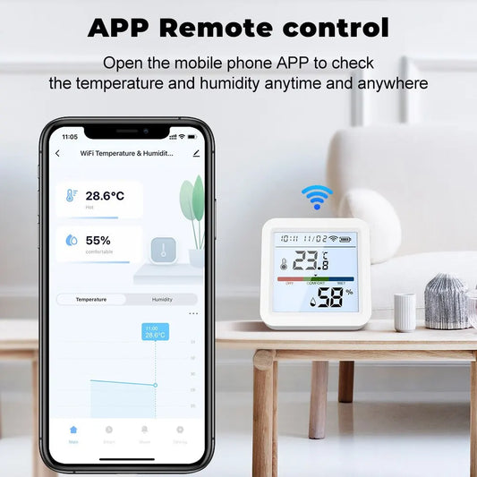 Tuya WiFi Temperature & Humidity Sensor