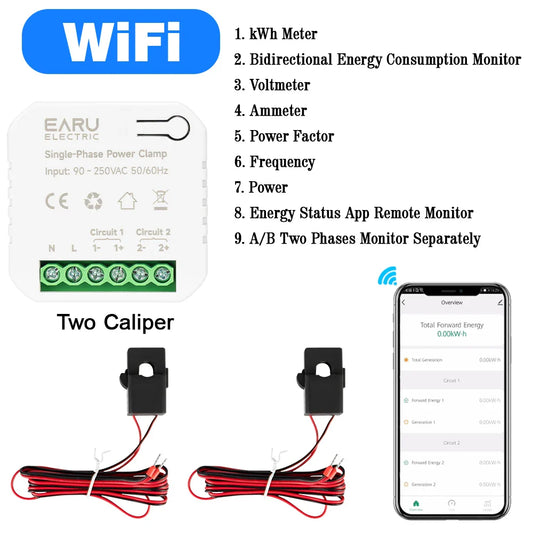 Tuya Smart ZigBee WiFi Energy Meter
