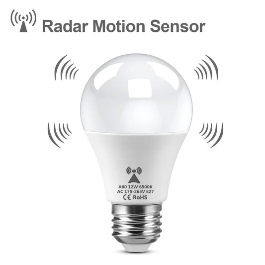 Microwave Radar Detection LED Light Bulb