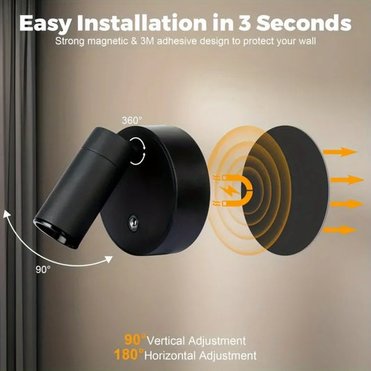 Touch Night Light Wall Lamp