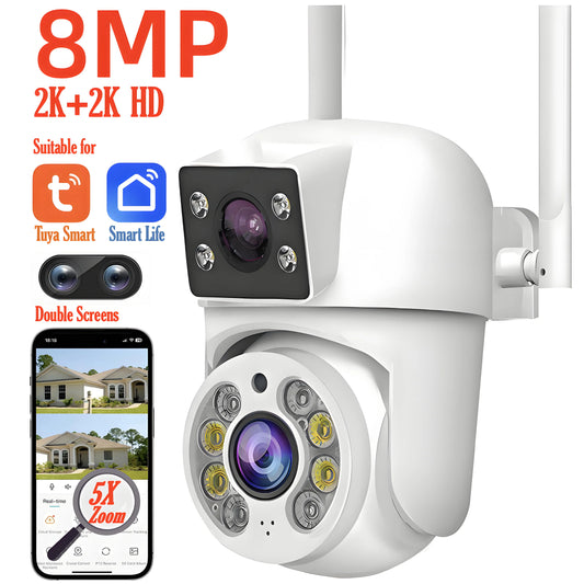 Tuya 8MP WiFi IP Camera PTZ
