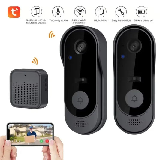 Tuya Smart WiFi Video Doorbell with Night Vision