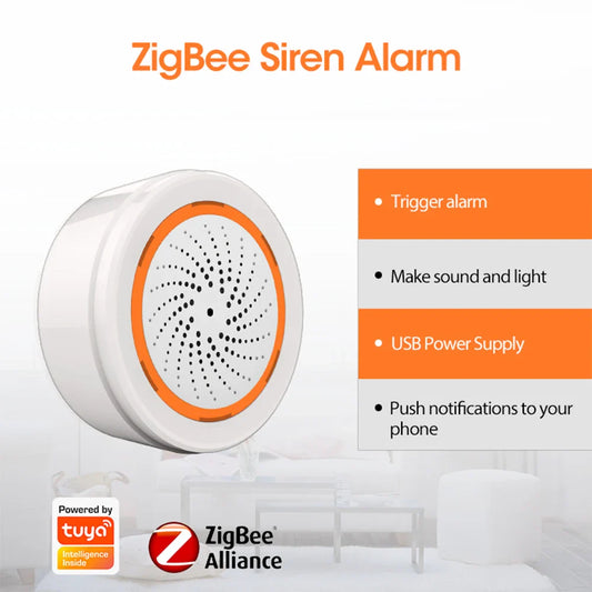 Coolcam Tuya Zigbee Smart Siren