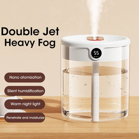 Niye Hotselling 2L Double Nozzle Air Humidifier