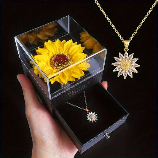 Sunflower Necklace  ® Infinity Gear
