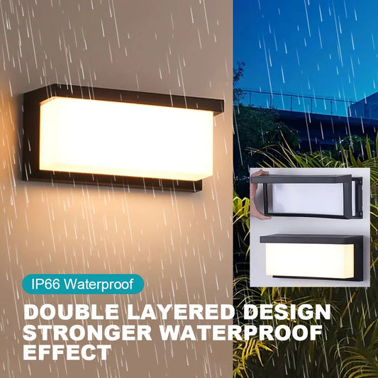 LED Wall Light with Motion Sensor