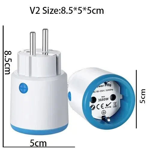 Haozee Smart Zigbee Plug Socket 3680W 16A