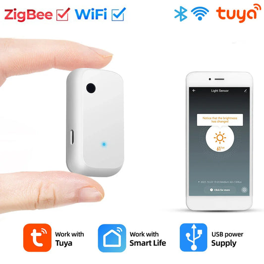 Tuya ZigBee/WiFi Light Sensor