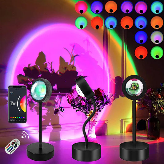 USB 5V Tuya Smart Sunset Lamp