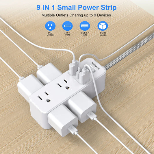 US Plug Multitap Power Strip