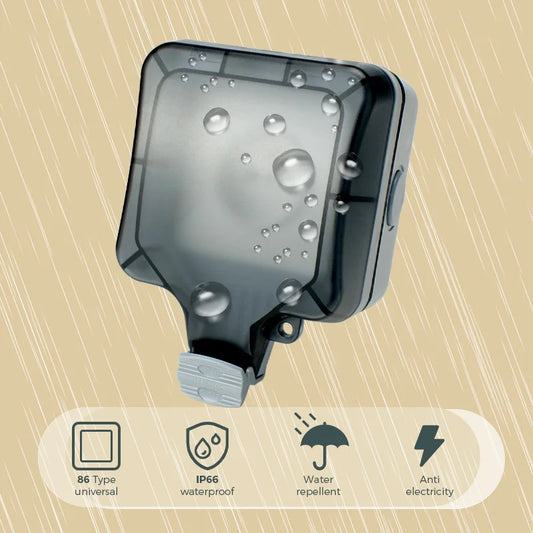 Avoir IP66 Waterproof & Dustproof Electrical Socket