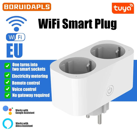 BORUIDAPLS WiFi Smart Socket EU/KR Plug