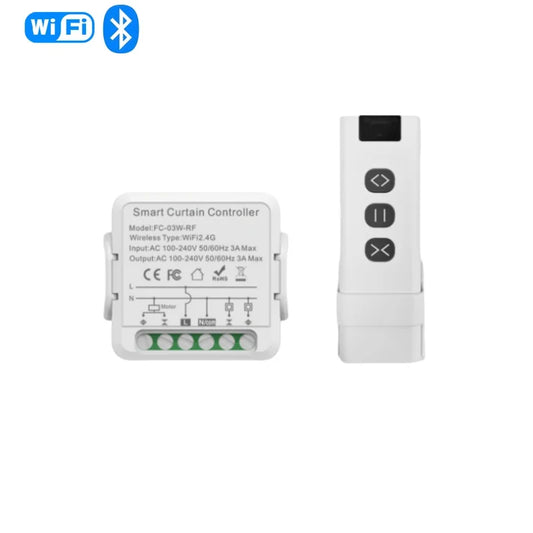 Tuya WiFi ZigBee3.0 Smart Curtain Module