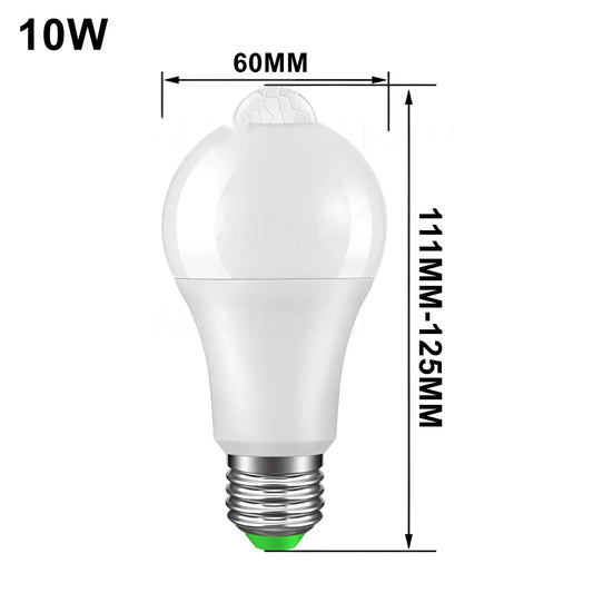 Motion Sensor LED Light Bulb