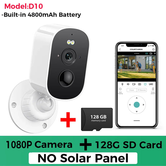1080P WiFi Solar Security Camera
